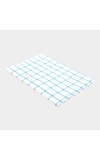 Home Beautiful 220 GSM Blue Cotton Blend Bath Towel - (M3307)