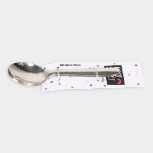 Steel Spoon 1 3 cm Length (Pack of 4)