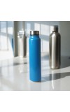 Stainless Steel Water Bottle 1000 ml | Leak-Proof & Durable | BPA-Free, Rust-Resistant, and Reusable for Travel, Gym, and Outdoor Use | Ideal for School, Sports, Office, and Hiking (Sky)