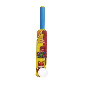 Kids Super Bat Master Blaster Cricket Set – 46cm Plastic Bat with Ball
