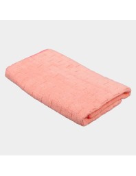 200 GSM Pink Microfiber Bath Towel - (M3093)