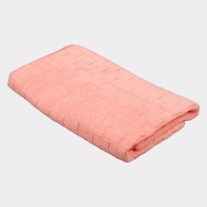 200 GSM Pink Microfiber Bath Towel - (M3093)