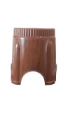 HiTechMart Durable Plastic Multipurpose Stool | Lightweight & Sturdy Sitting Stool for Home, Kitchen & Bathroom | Classic Brown Design with Strong Build