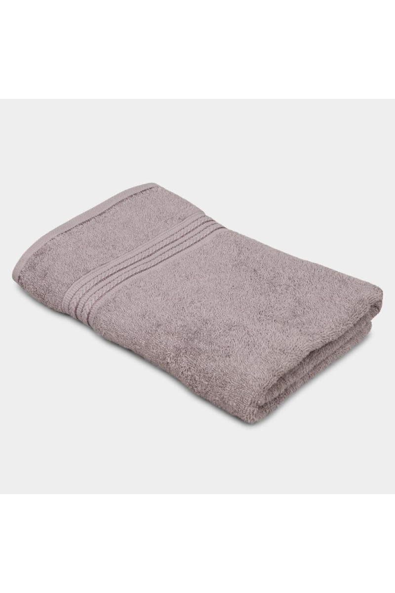 Home Beautiful 450 GSM Grey Cotton Bath Towel - (M3249)