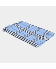 Home Beautiful 110 GSM Blue Cotton Bath Towel - (M3279)