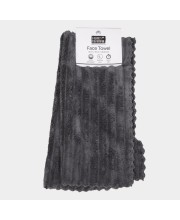 Home Beautiful 220 GSM Grey Polymide Face Towel - (M3155)