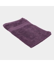 Home Beautiful 400 GSM Purple Cotton Hand Towel - (M3255)