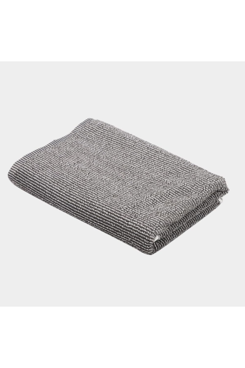 Home Beautiful 200 GSM Grey Microfiber Bath Towel - (M3117)