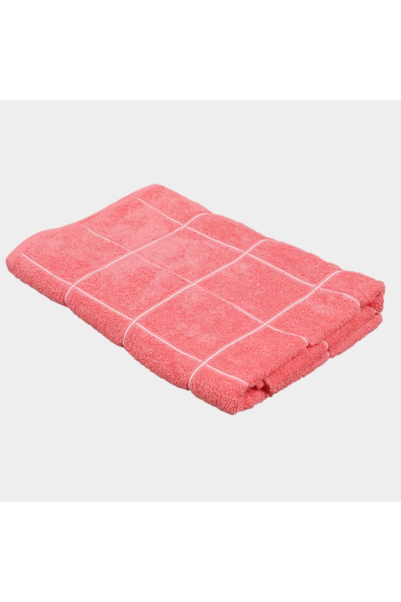 Home Beautiful 330 GSM Coral Cotton Bath Towel - (M3094)