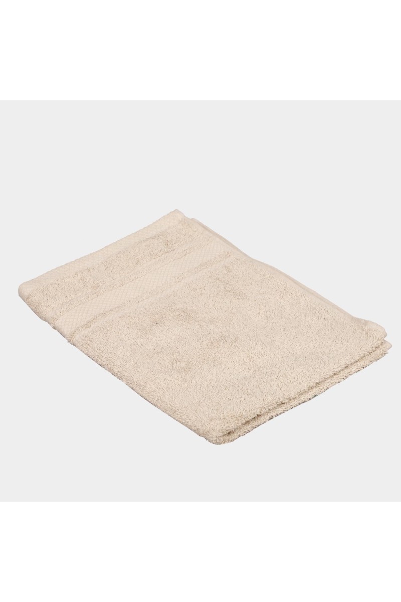 Home Beautiful 350 GSM Beige Cotton Hand Towel - (M3236)