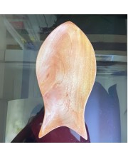 Handcrafted Fish Shape Serving Tray | Wooden Tray for Tea Table 9.5 inch/ 5.5 inch | Wooden Serving Tray | Decorative Trays for Home Decor, Unique Shape, Durable, Collectable