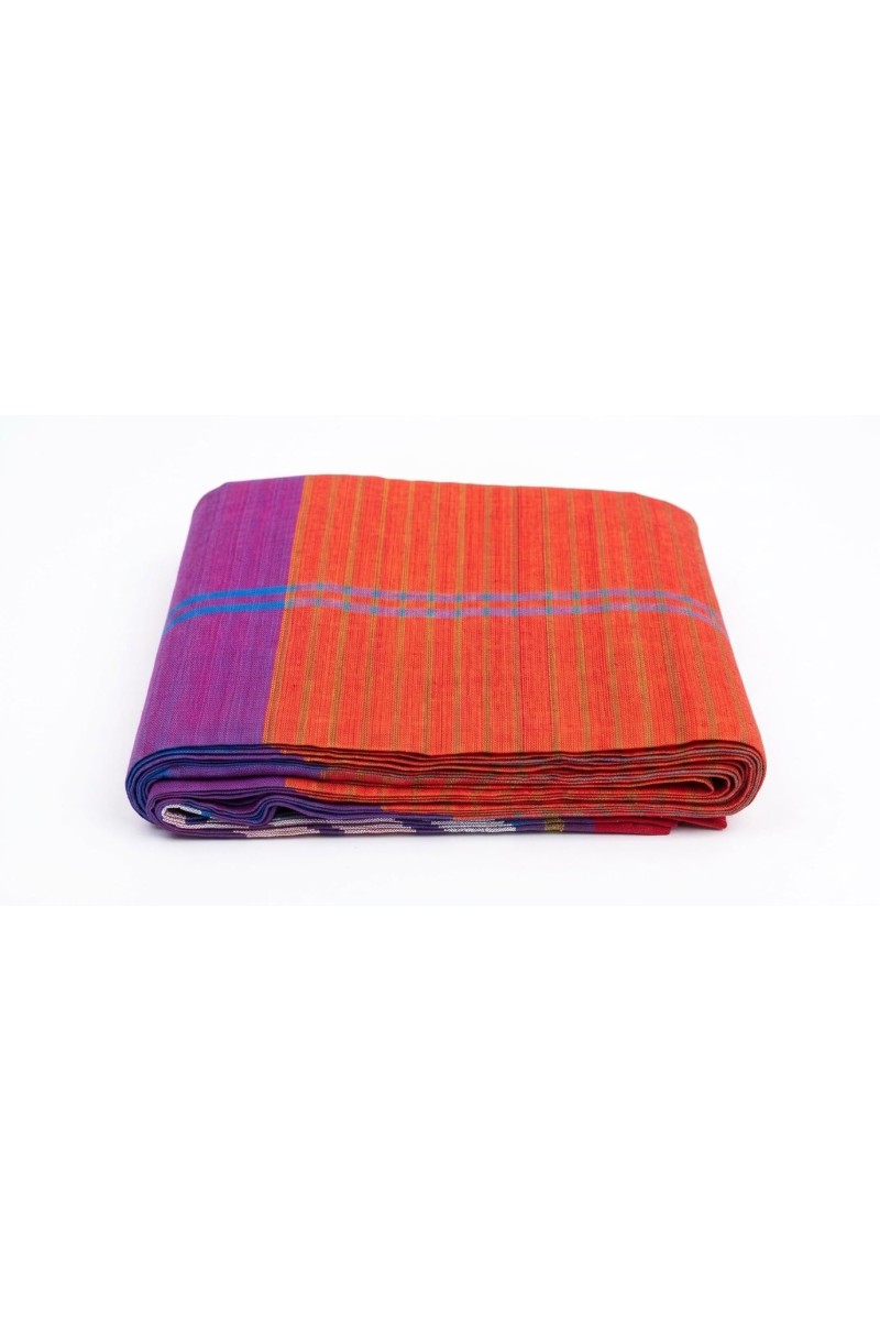 Cotton Gamcha Traditional for Everyone – Traditional Striped gamcha | Soft, Absorbent & Quick Dry Bath gamcha Checkered Design (Multicolor)