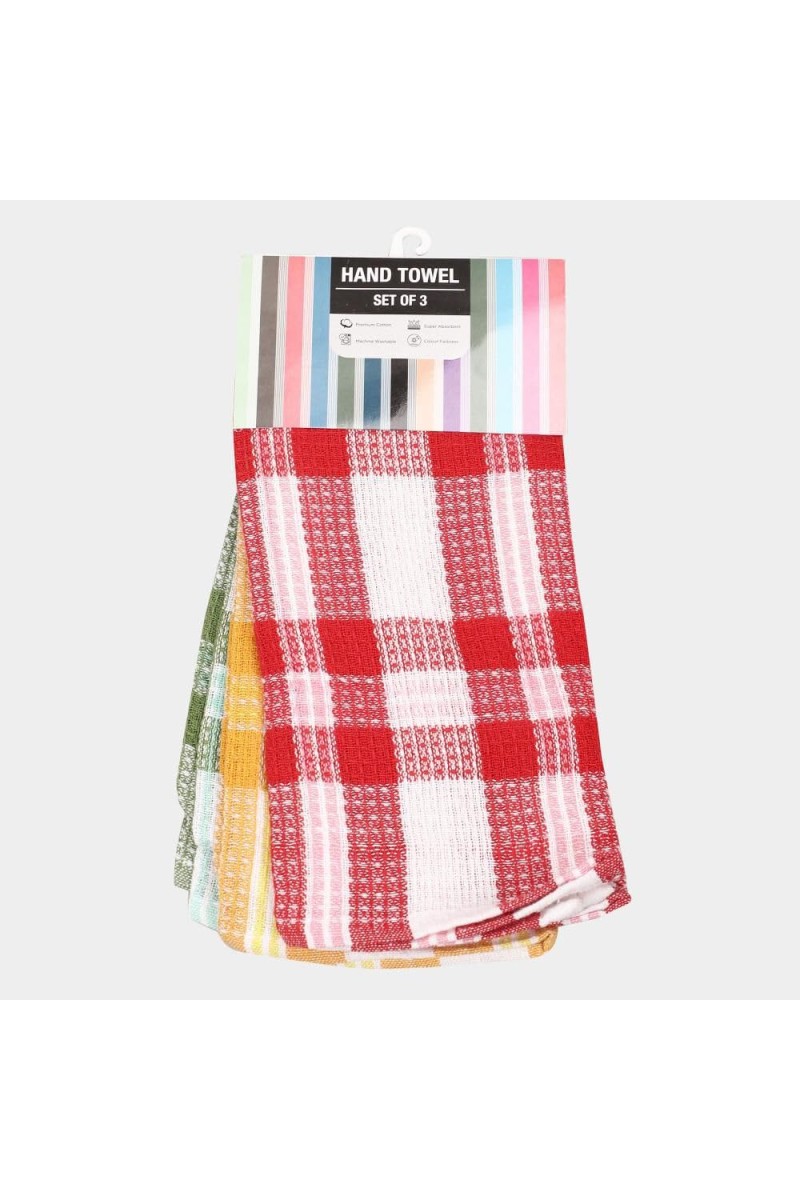 Home Beautiful 330 GSM Green Cotton Blend Hand Towel - (M3261)