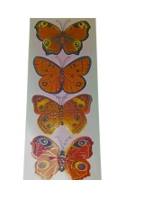 Decorative 8D Butterfly Wall Stickers – 24 PCS Realistic 3D Butterfly Decals for Bedroom, Living Room, Nursery, Home Decor – Removable, Waterproof, Easy to Apply (Multicolor) (1)