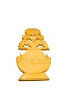 Wooden Flower Design Key Holder for Wall | Decorative Handcrafted Key Stand with Hooks for Home Entrance & Living Room (Flower Design)