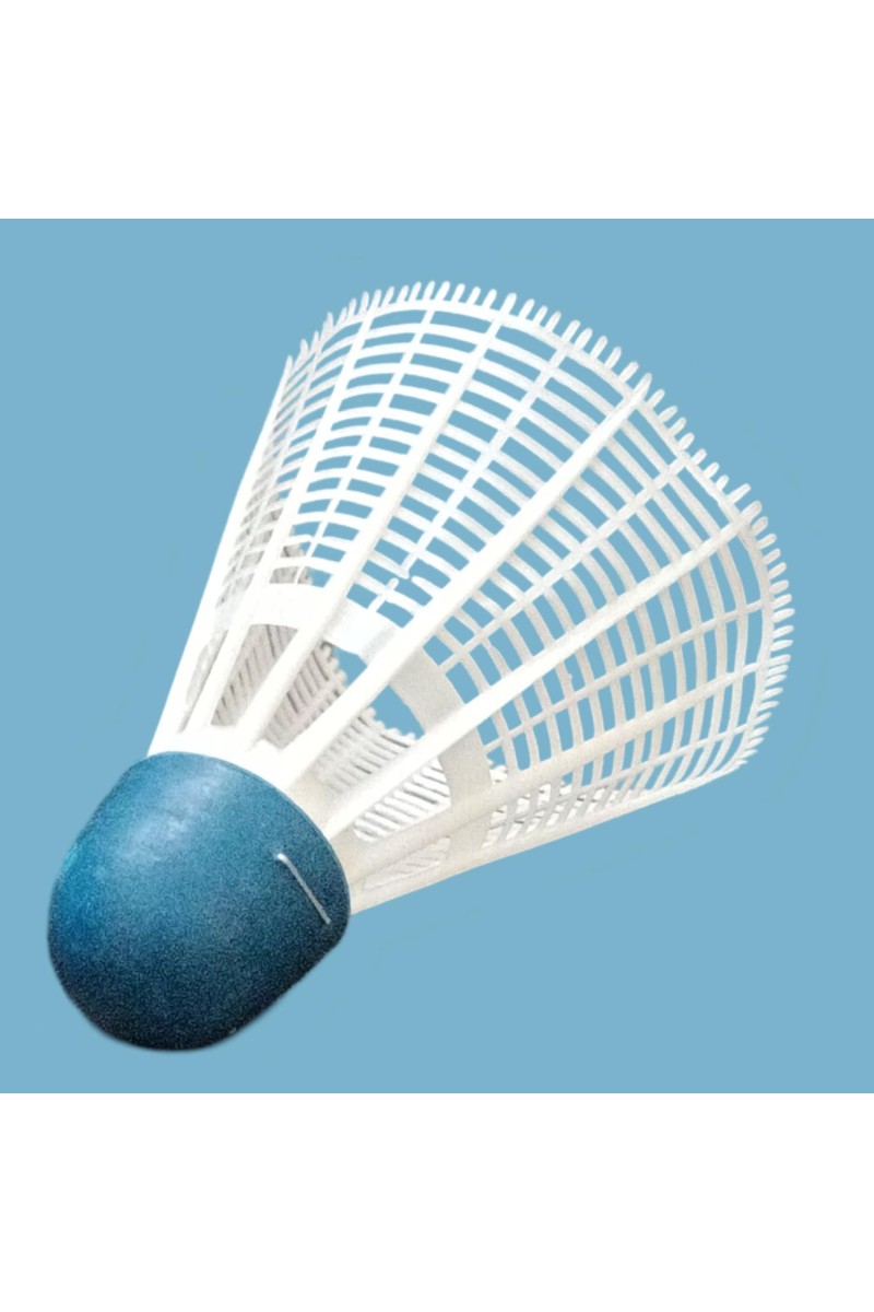 Hi Tech Sales Durable Plastic Shuttlecock for Badminton Indoor & Outdoor Sports Use (Pack of 12)