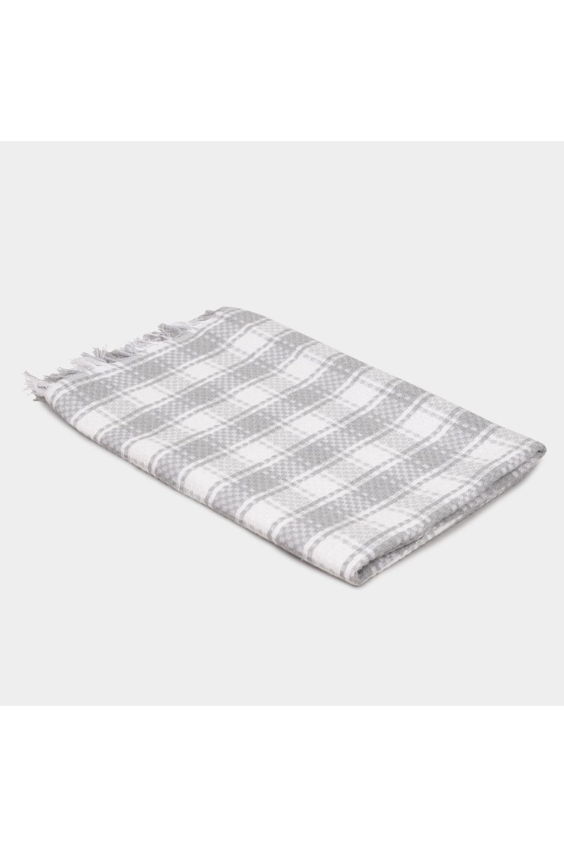 Home Beautiful 220 GSM Grey Cotton Blend Bath Towel - (M3214)