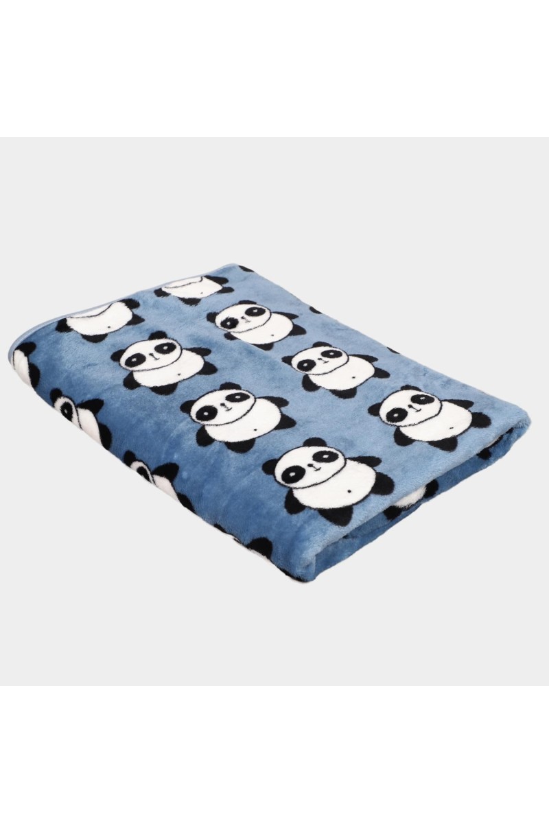 Home Beautiful 280 GSM Blue Microfiber Baby Towel - (M3240)