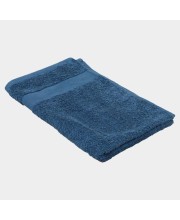 Home Beautiful 400 GSM Blue Cotton Hand Towel - (M3260)