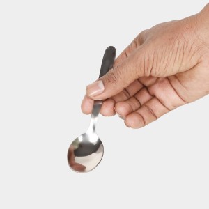 Steel Spoon 1 3 cm Length (Pack of 4)