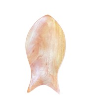 Fish Shaped Wooden Serving Tray Platter Rustic Kitchen Decor Tableware 9.5/5.5 inch