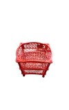 3 Layer Multi-Purpose Home Kitchen Office Storage Plastic Basket Rack Organizer Vegetables Fruits or Files Home & kitchen racks and shelves for storage (Red)