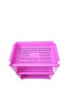 Plastic Multipurpose Storage Rack Self, Durable, Space-Saving, Adjustable, Versatile, Organizer