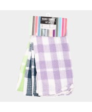 Home Beautiful 330 GSM Multicolour Cotton Blend Hand Towel - (M3264)