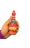 Multicolor Hancrafted Wooden Sindoor Dani – Hand-Painted Decorative Storage Box for Women & Home Utility
