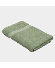 Home Beautiful 350 GSM Green Cotton Bath Towel - (M3157)