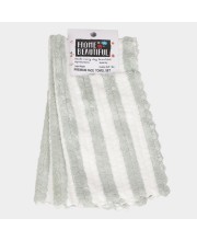 Home Beautiful 220 GSM Grey Microfiber Face Towel - (M3207)