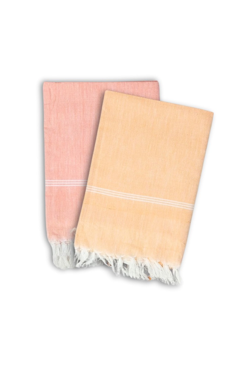 Hitech Sales Soft Cotton Baby Towel Lightweight & Absorbent - 30 x 60 cm (Pack of 2)