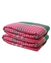 Vibrant Multicolour Cotton Gamcha | Soft, Absorbent, and Lightweight Towel for Bath, Travel, and Multipurpose Use (2)
