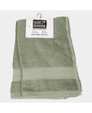 Home Beautiful 380 GSM Green Cotton Hand Towel - (M3158)