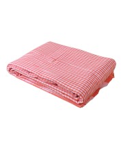 Vibrant Orange Colour Gamcha | Soft, Absorbent Cotton Towel for Bath, Travel, and Everyday Use (1)