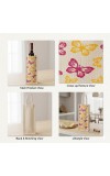 Jute Fabric Bottle Holder Bag | Printed Reusable Gift Bag with Sturdy Rope Handles | Lightweight & Durable Design