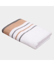 Home Beautiful 400 GSM White Cotton Bath Towel - (M3166)