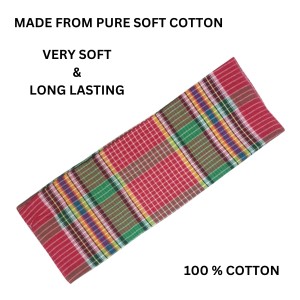 Vibrant Multicolour Cotton Gamcha | Soft, Absorbent, and Lightweight Towel for Bath, Travel, and Multipurpose Use (3) Vibrant Multicolour Cotton Gamcha | Soft, Absorbent, and Lightweight Towel for Bath, Travel, and Multipurpose Use (3)