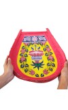 HiTechMart Bengal Handicrafts Bamboo Kulo Tray &ndash; Handmade & Hand-Painted Bamboo Soop/Basket for Puja, Home Decor, Storage & Gifting | Eco-Friendly Traditional Bengali Tray বাঁশের কুলো (13 x 17 inch)