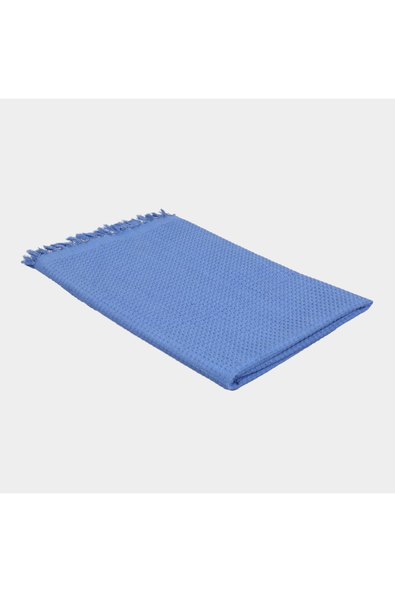 Home Beautiful 280 GSM Blue Cotton Bath Towel - (M3289)