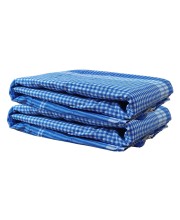 Traditional Blue Cotton Gamcha | Soft, Absorbent, and Lightweight Towel for Multipurpose Use – Ideal for Bath, Face, Travel & Gym (2)