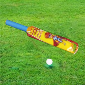 Kids Super Bat Master Blaster Cricket Set – 46cm Plastic Bat with Ball
