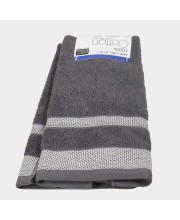 Home Beautiful 360 GSM Grey Cotton Hand Towel - (M3223)