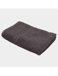 Home Beautiful 300 GSM Dark Grey Microfiber Bath Towel - (M3233)