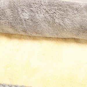 Home Beautiful 250 GSM Beige Microfiber Hand Towel - (M3321)