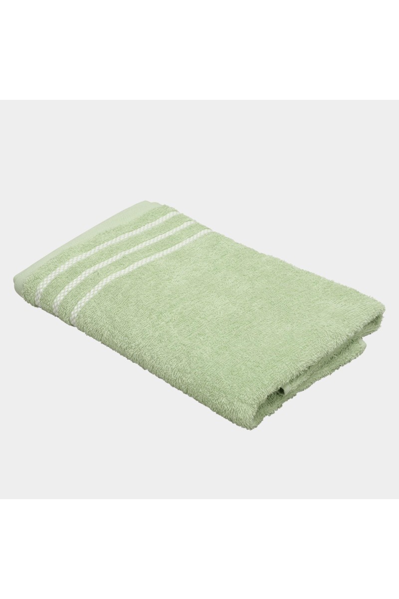 Home Beautiful 250 GSM Green Cotton Bath Towel - (M3168)