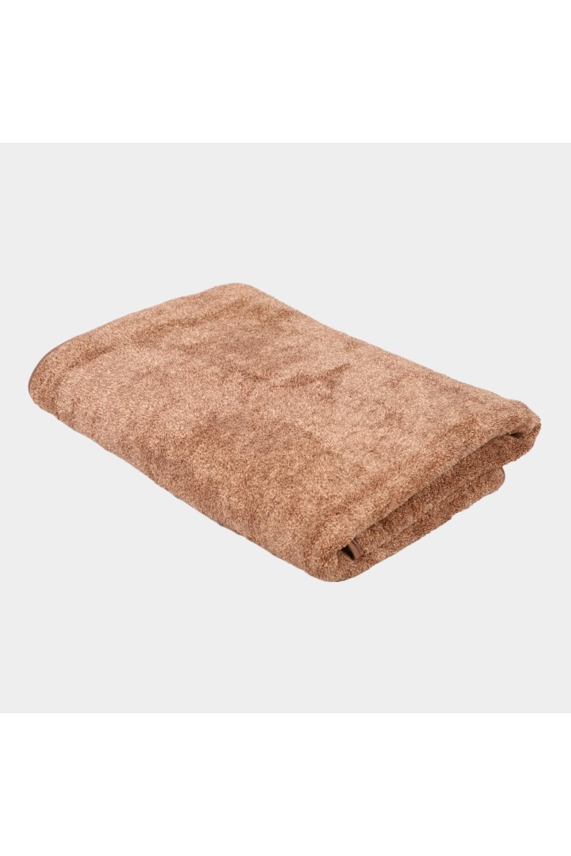Home Beautiful 300 GSM Brown Microfiber Bath Towel - (M3218)