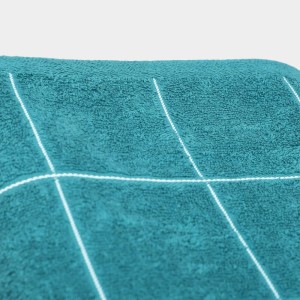 Home Beautiful 330 GSM Teal Blue Cotton Bath Towel - (M3095)