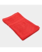 Home Beautiful 500 GSM Red Cotton Hand Towel - (M3023)