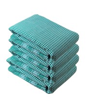 Traditional Green Cotton Gamcha | Soft, Absorbent, Lightweight Towel for Multipurpose Use – Bath, Face, Travel & Gym (4)